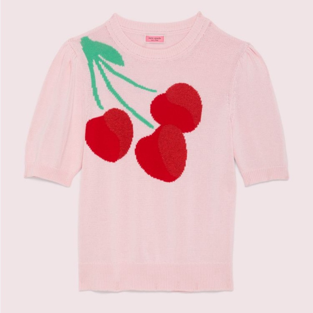 Kate Spade Pink Cherry Sweater